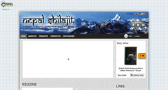 Desktop Screenshot of nepalshilajit.com